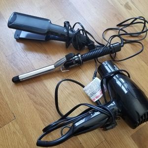🔴3/30$CONAIR Hairdryer+Straightener+Curlingiron